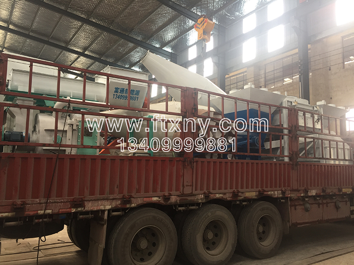 木屑顆粒機生產線發貨 木屑顆粒機生產線發貨